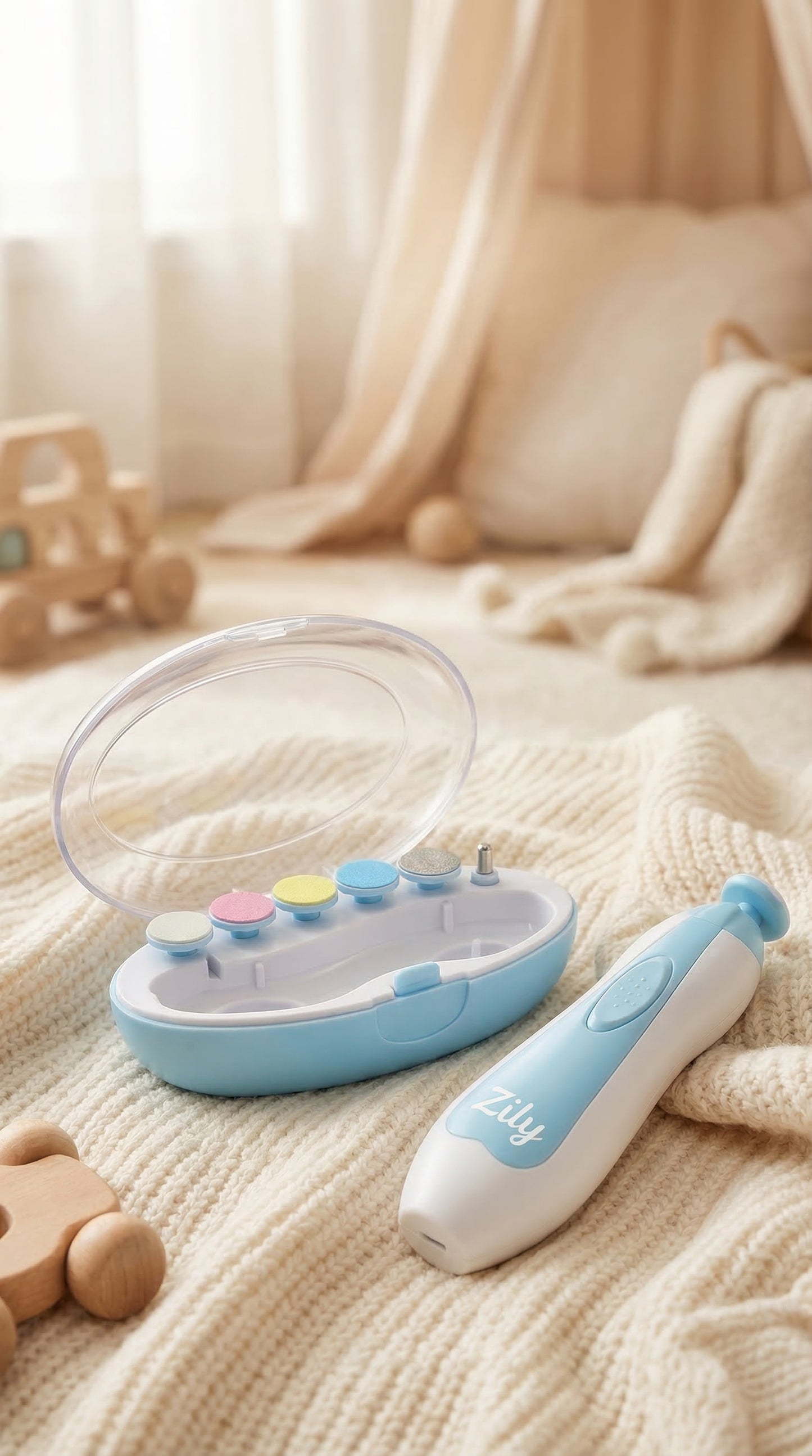 Zily™ | Lima de Seguridad para Bebés.