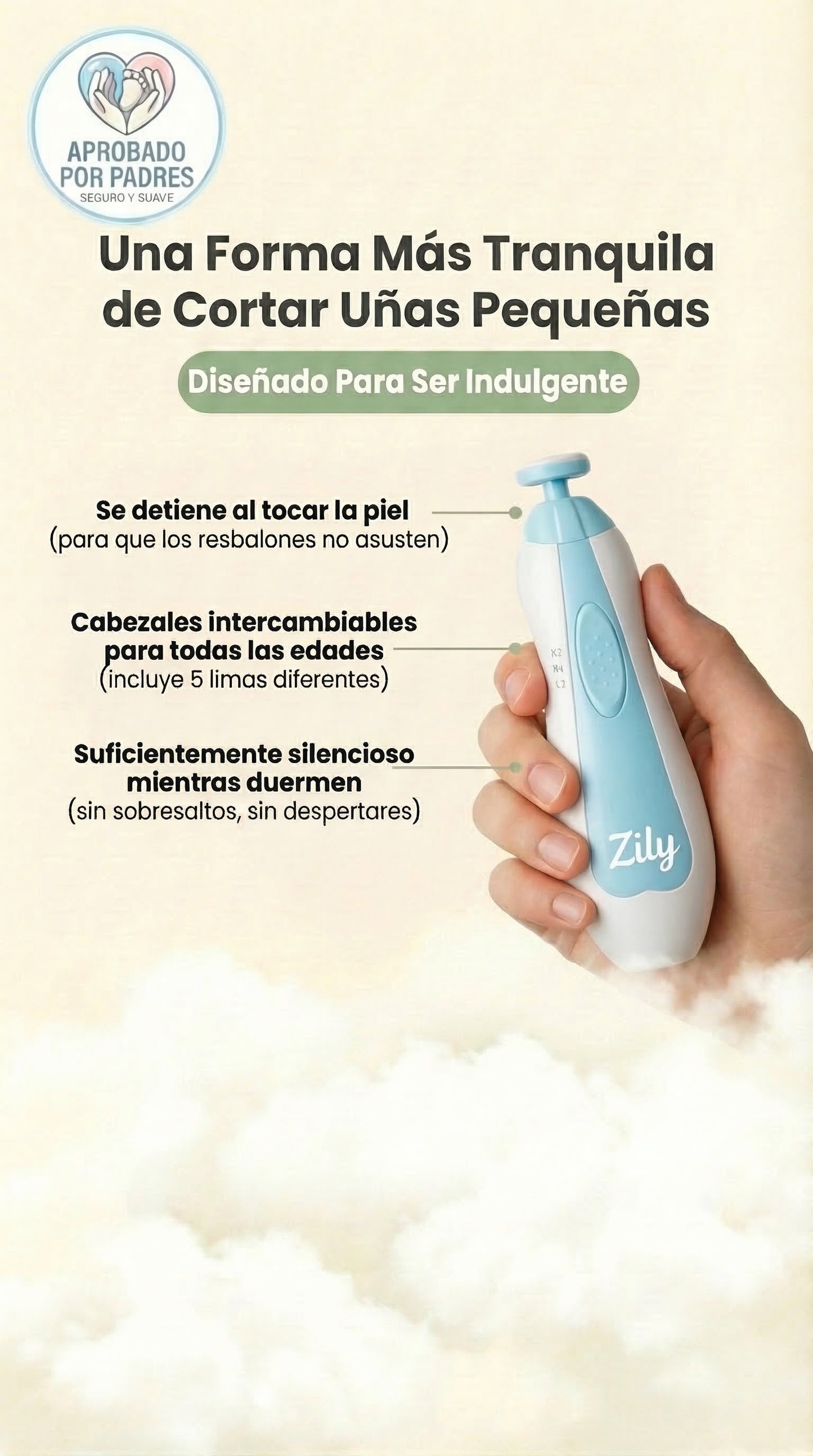 Zily™ | Lima de Seguridad para Bebés.